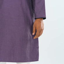 Load image into Gallery viewer, MENS BASIC PANJABI-PURPLE
