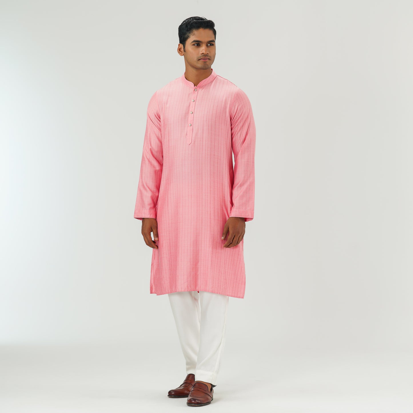 Mens Basic Pink Panjabi