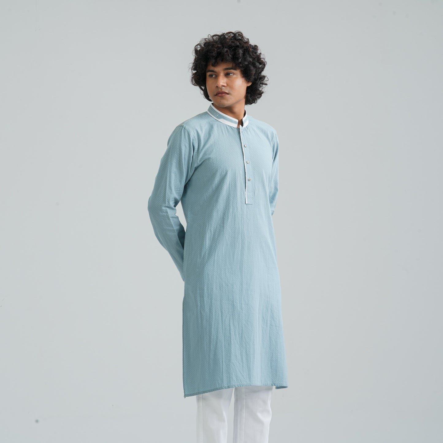 Men's Teal Panjabi