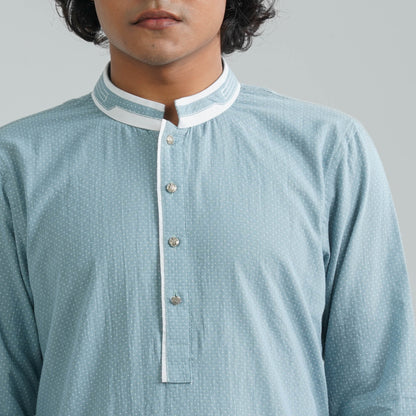 Men's Teal Panjabi