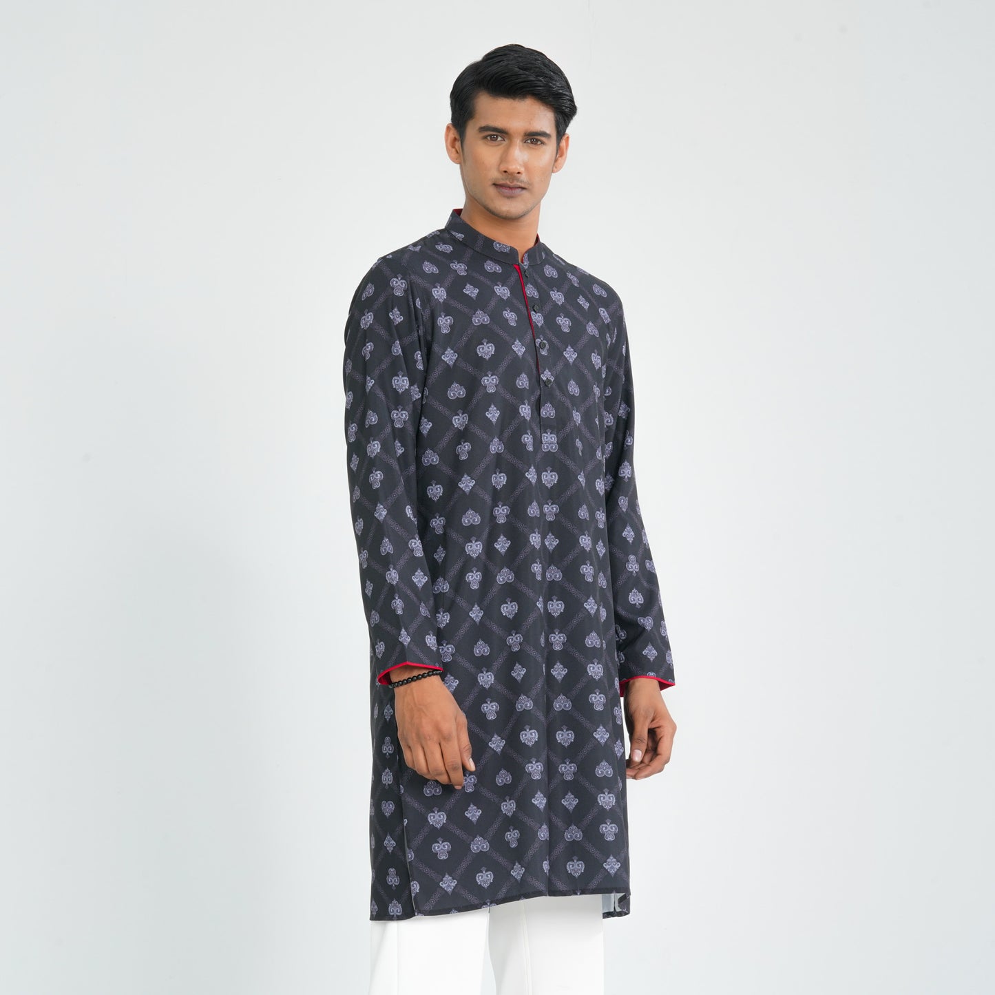 Men’s Blended Fabric Panjabi