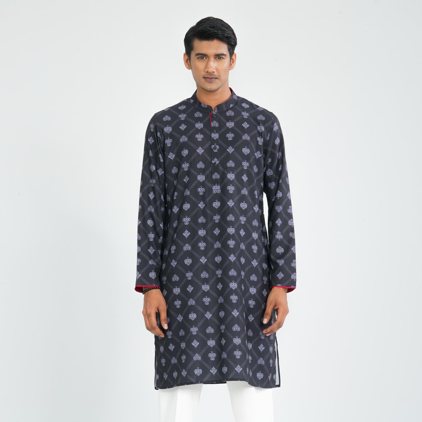 Men’s Blended Fabric Panjabi