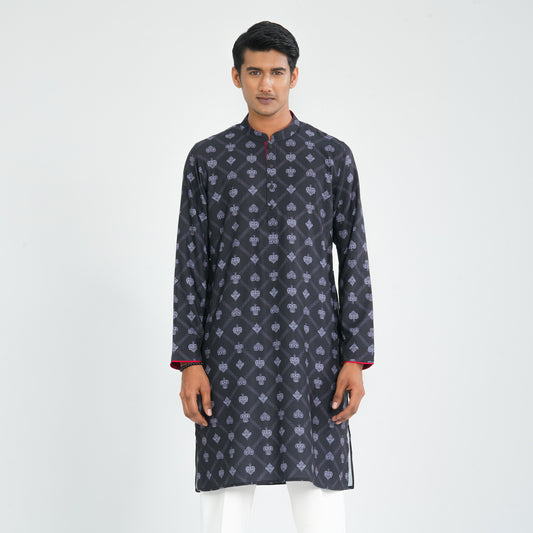 Men’s Blended Fabric Panjabi