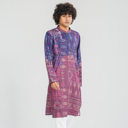 Men's Blended Cotton Panjabi