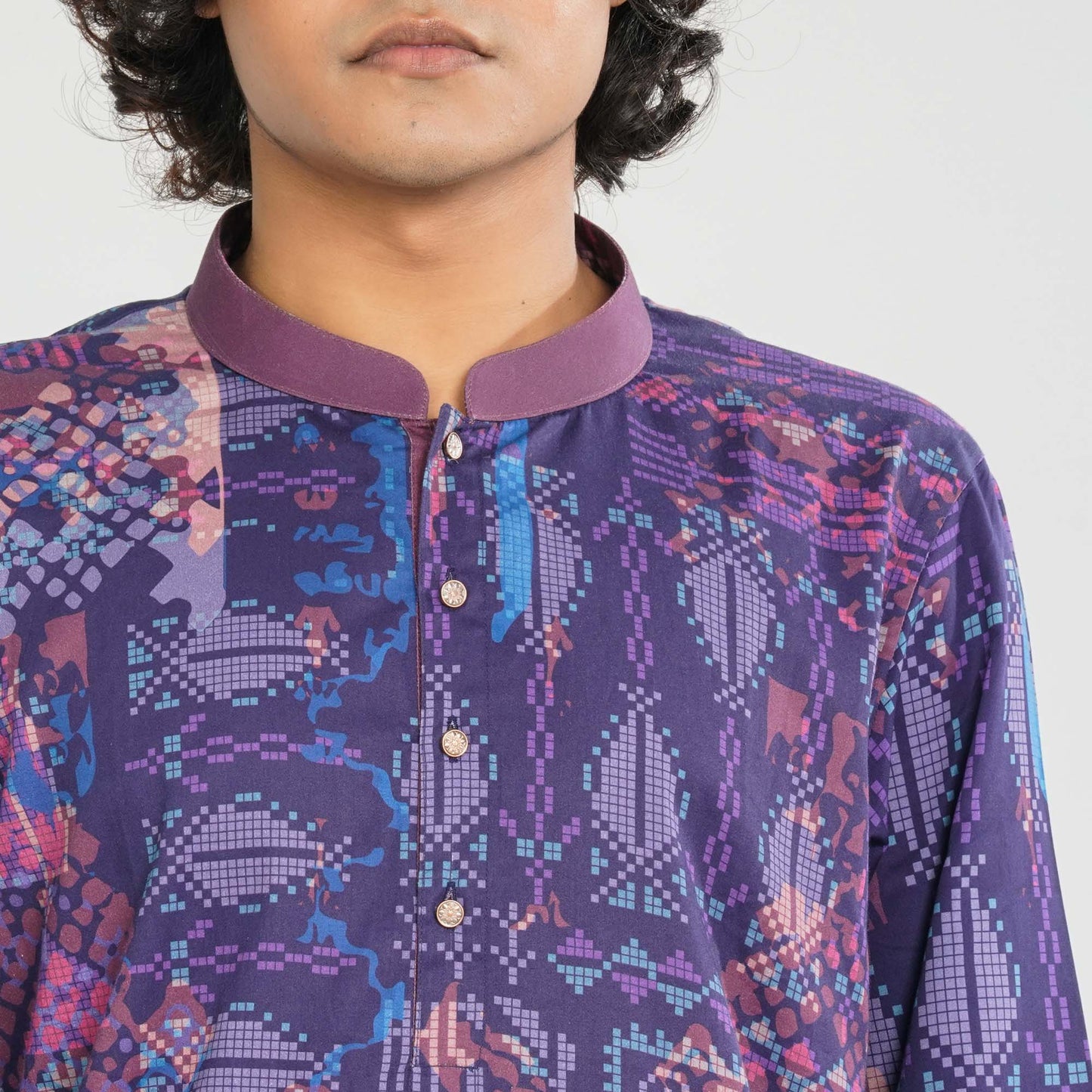 Men's Blended Cotton Panjabi