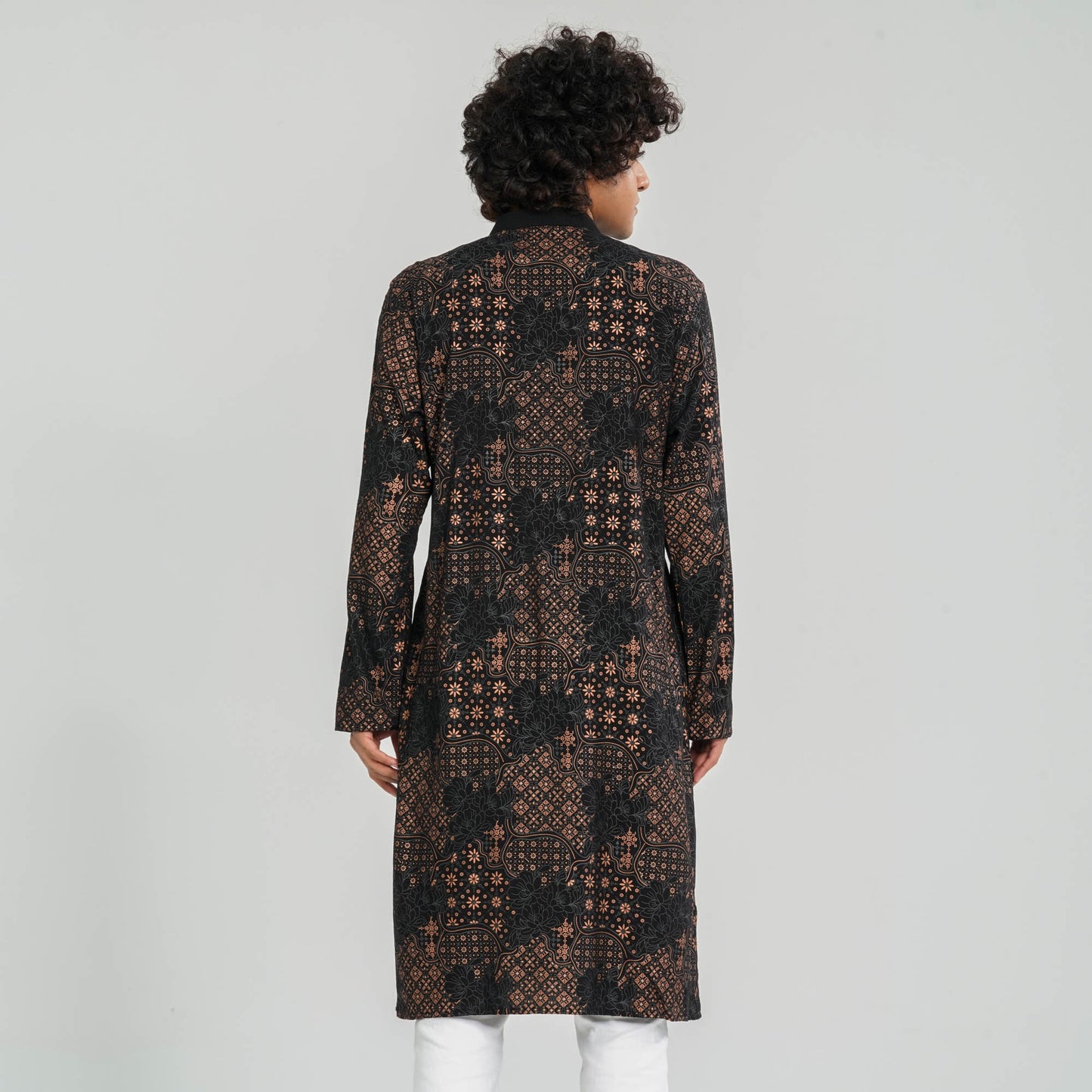 Men's Black Panjabi