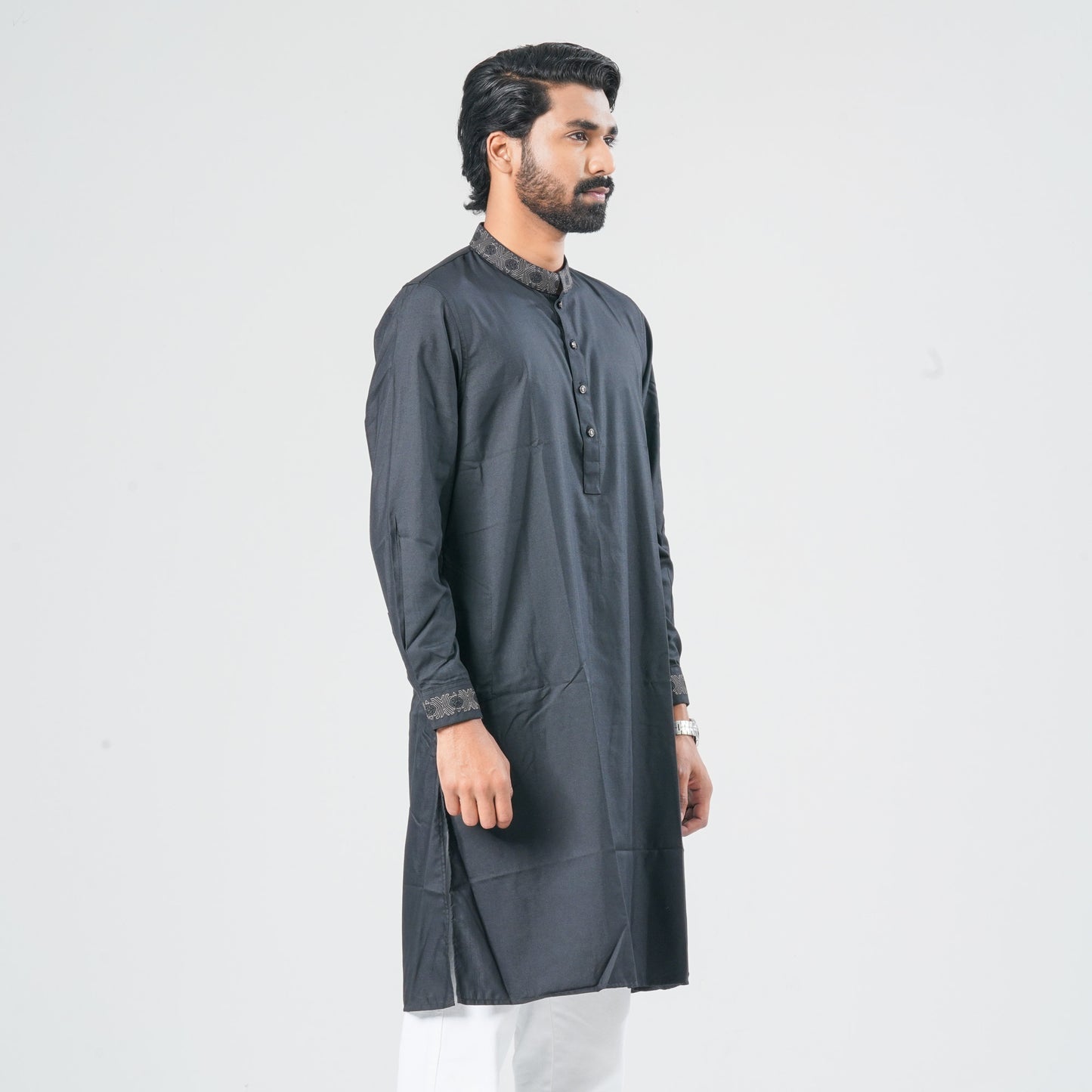 Men's Blended Cotton Panjabi