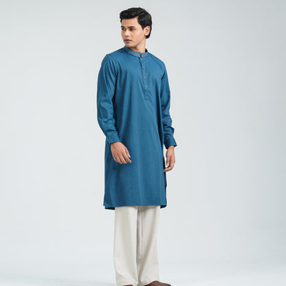 Men’s Suiting Fabric Embroidered Panjabi