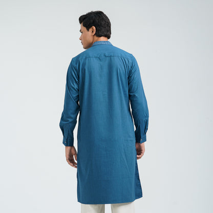 Men’s Suiting Fabric Embroidered Panjabi