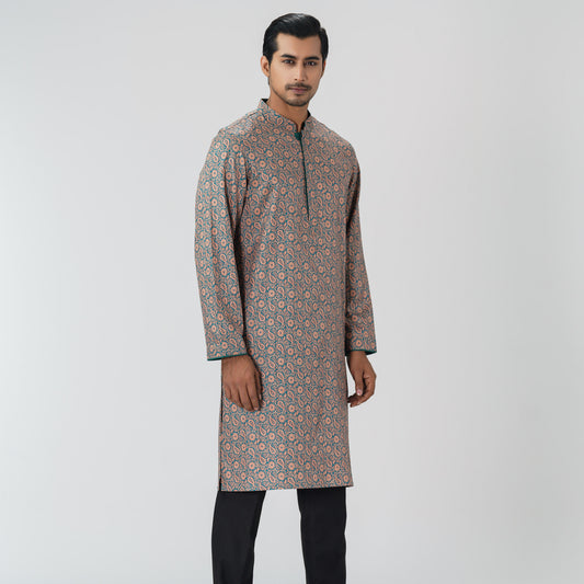 Mens Multicolor Panjabi