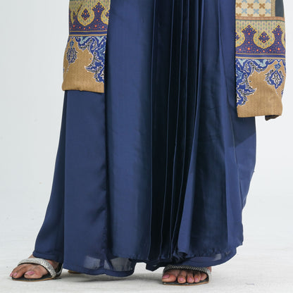 Women’s Silk Pant Saree with Jacket