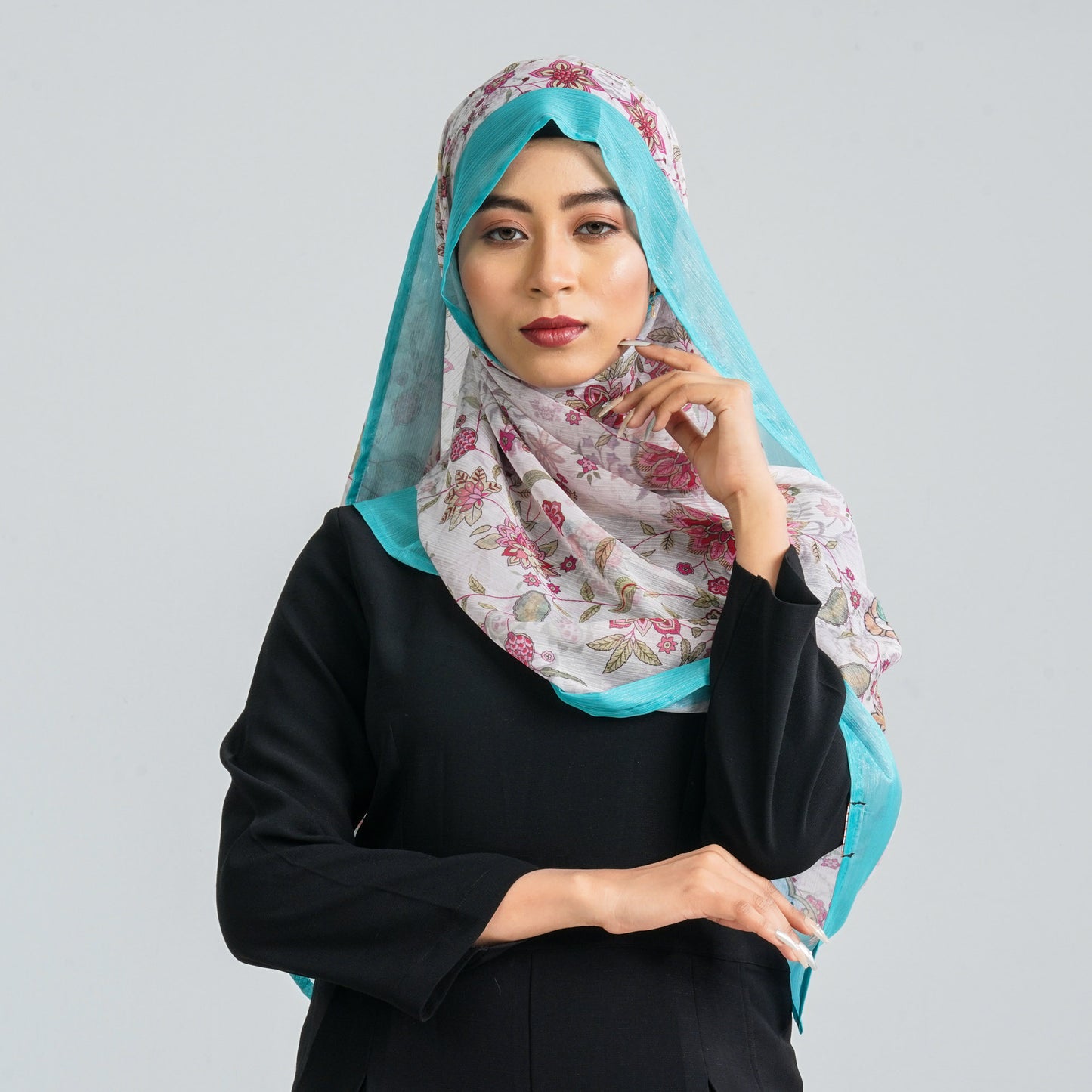 Women’s Blended Silk Digital Printed Scarf