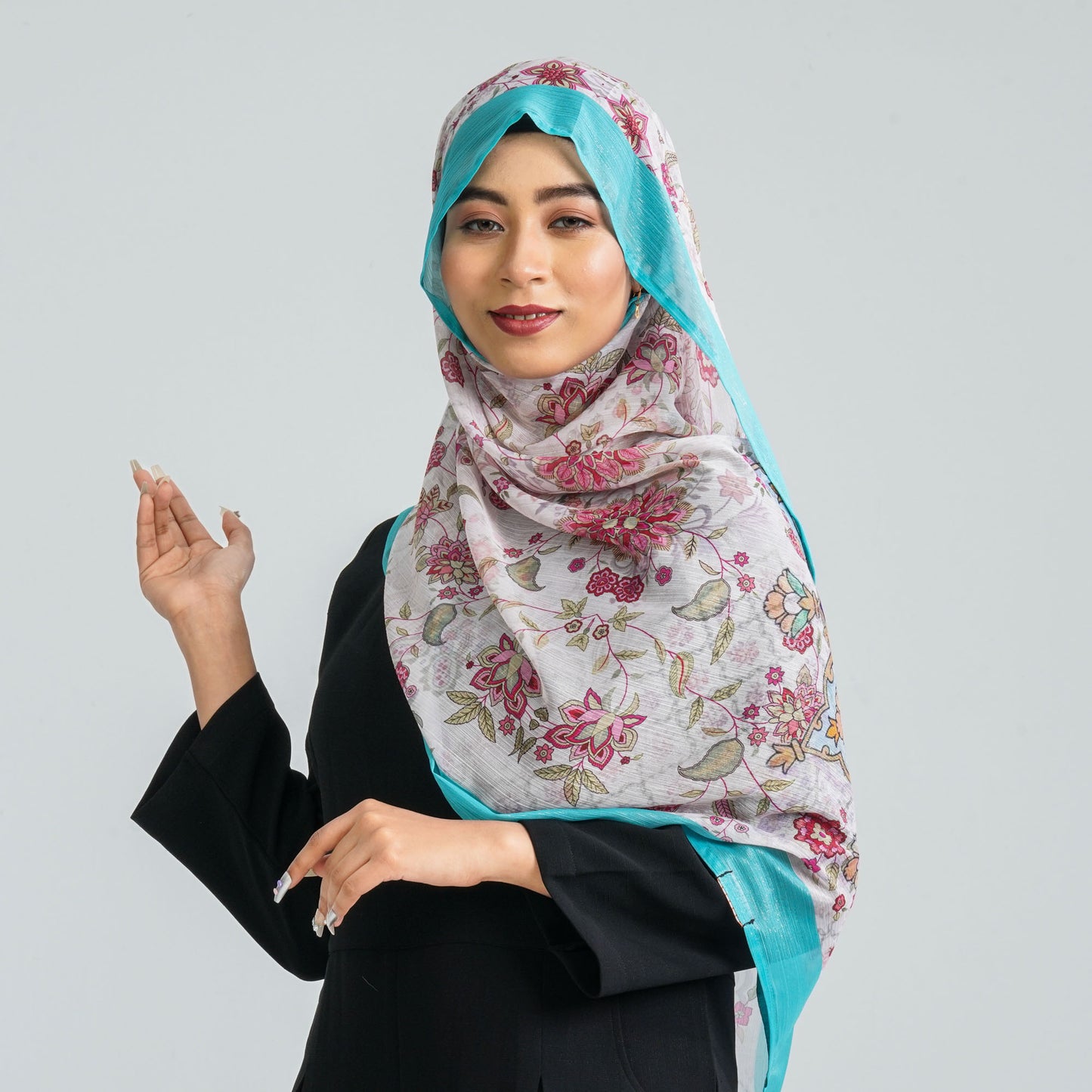 Women’s Blended Silk Digital Printed Scarf