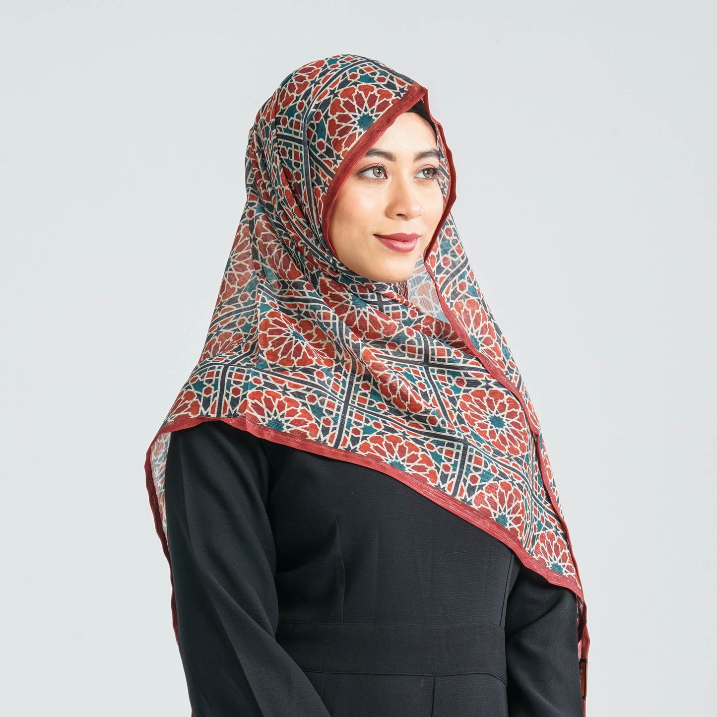 Women’s Blended Silk Digital Printed Scarf