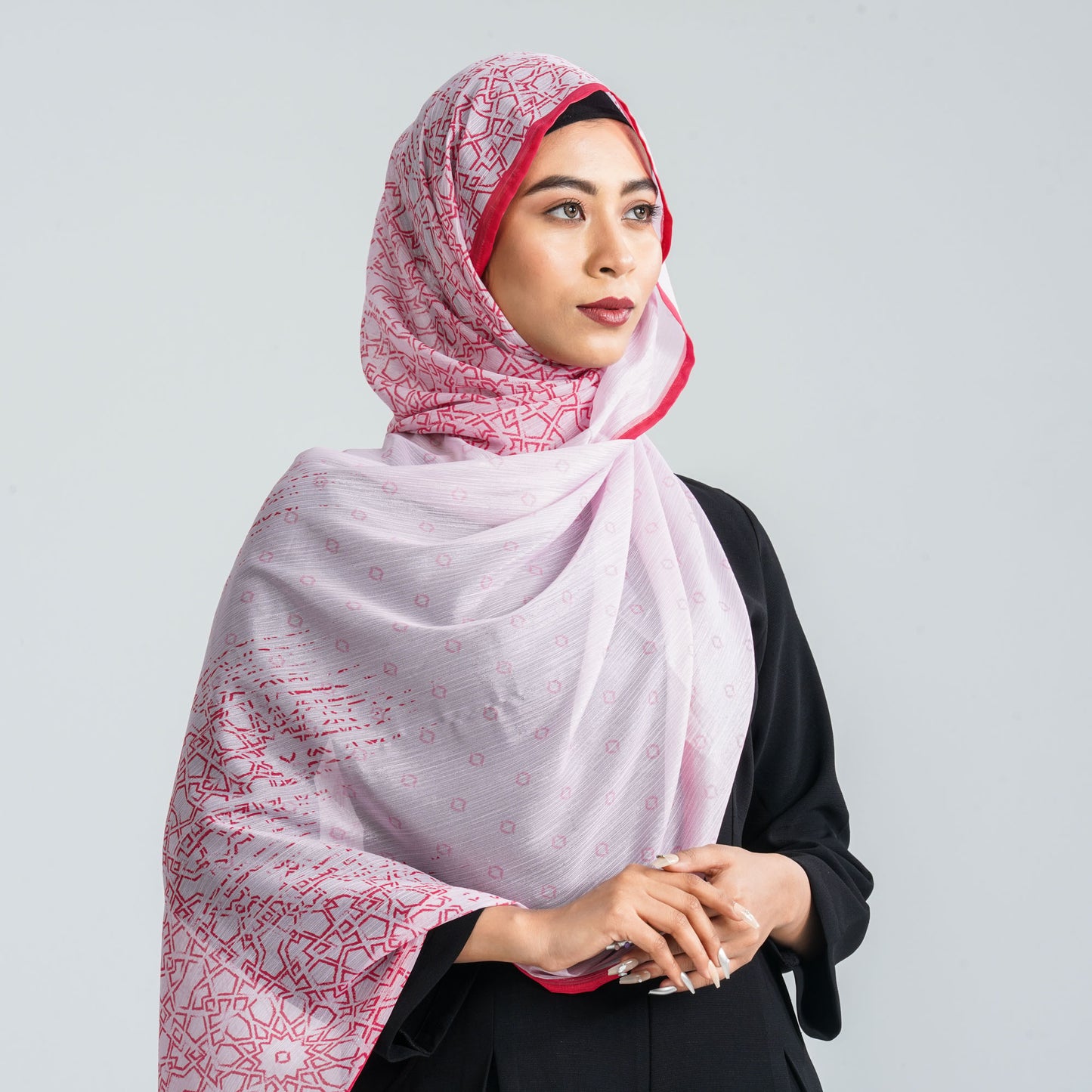 Women’s Blended Silk Digital Printed Scarf
