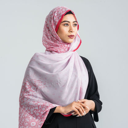 Women’s Blended Silk Digital Printed Scarf