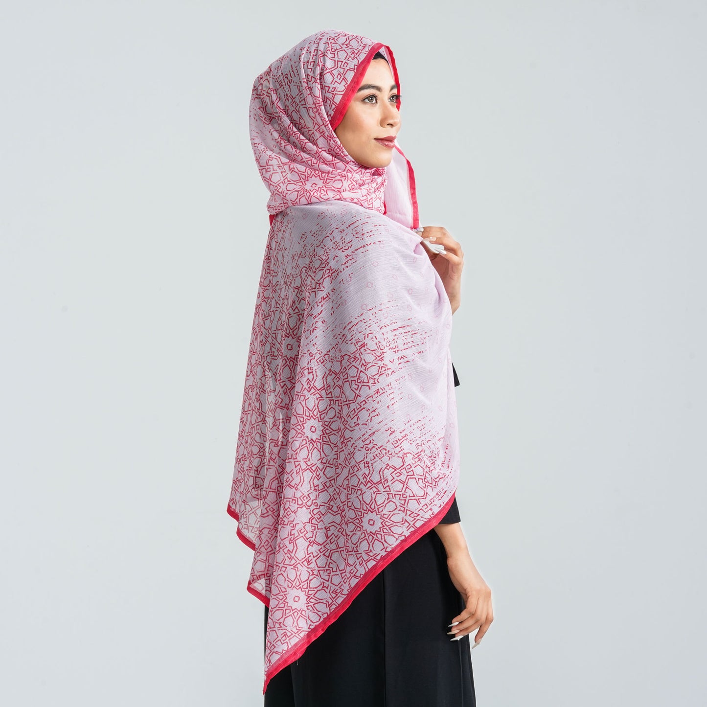 Women’s Blended Silk Digital Printed Scarf