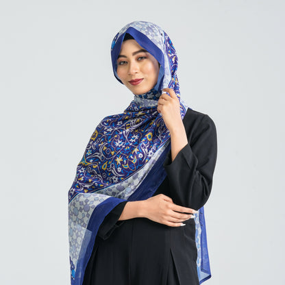 Women’s Blended Silk Digital Printed Scarf