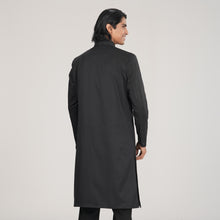 Load image into Gallery viewer, Mens Black Sherwani With Karchupi Work
