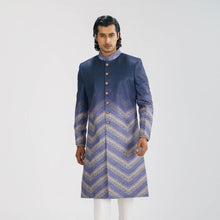 Load image into Gallery viewer, Mens Navy Sherwani
