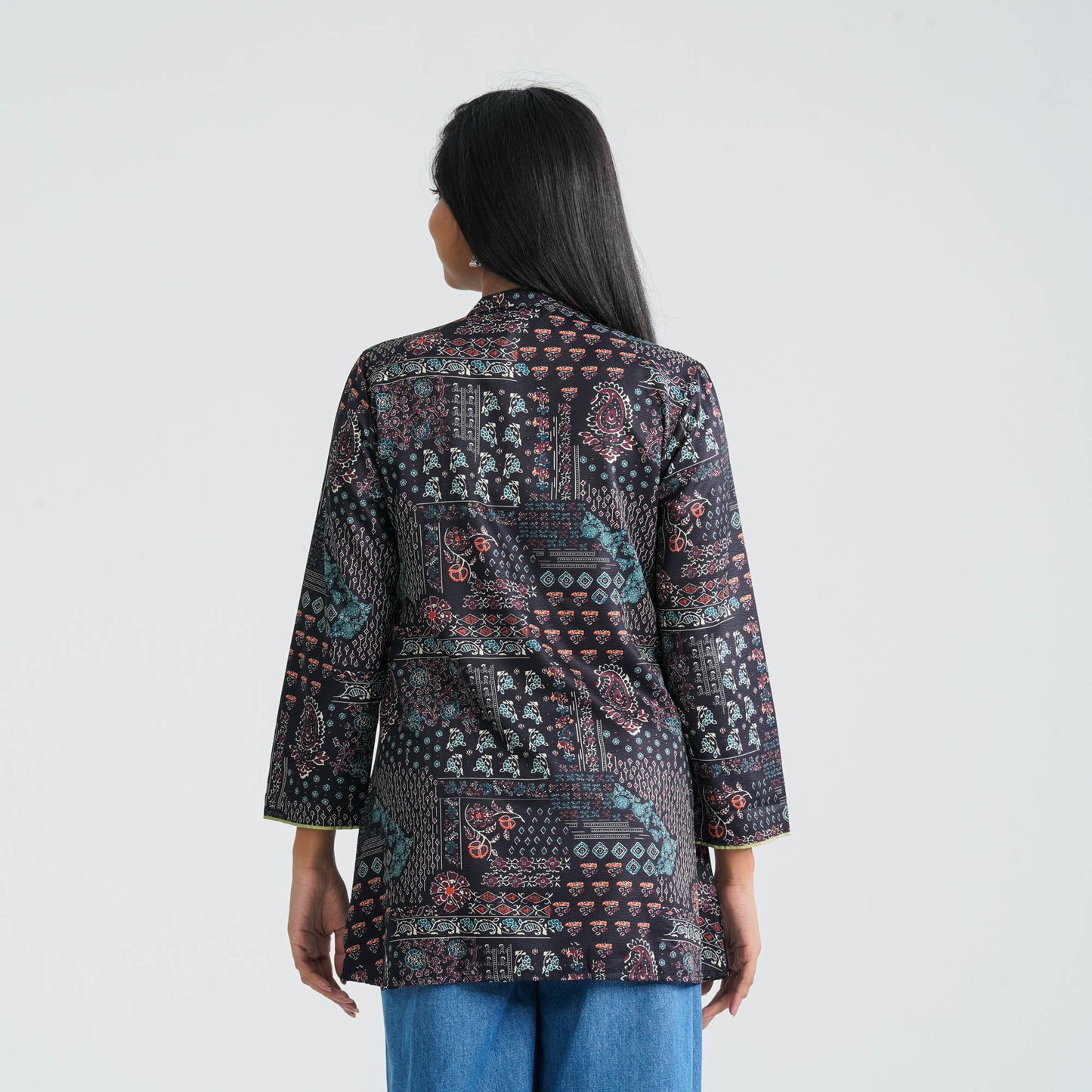 Women’s Digital Printed Silk Top
