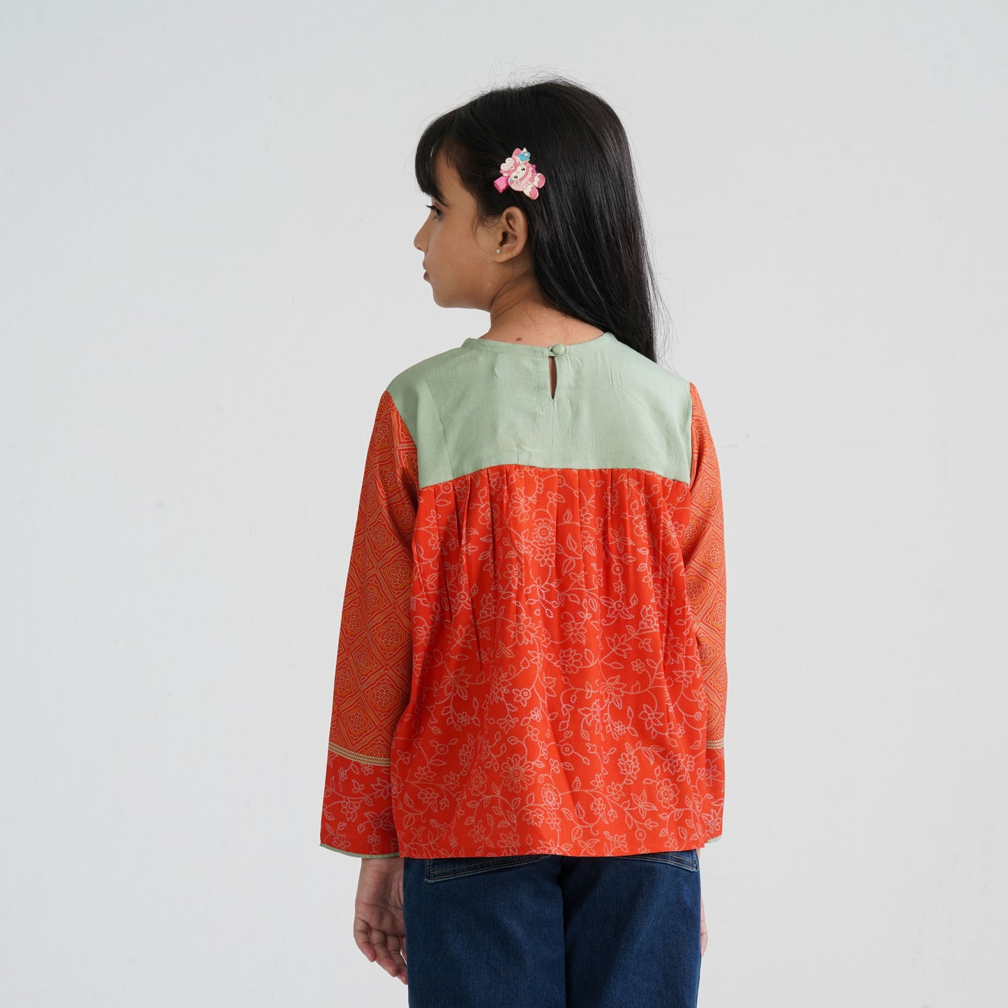 Girl's Orange Tunic