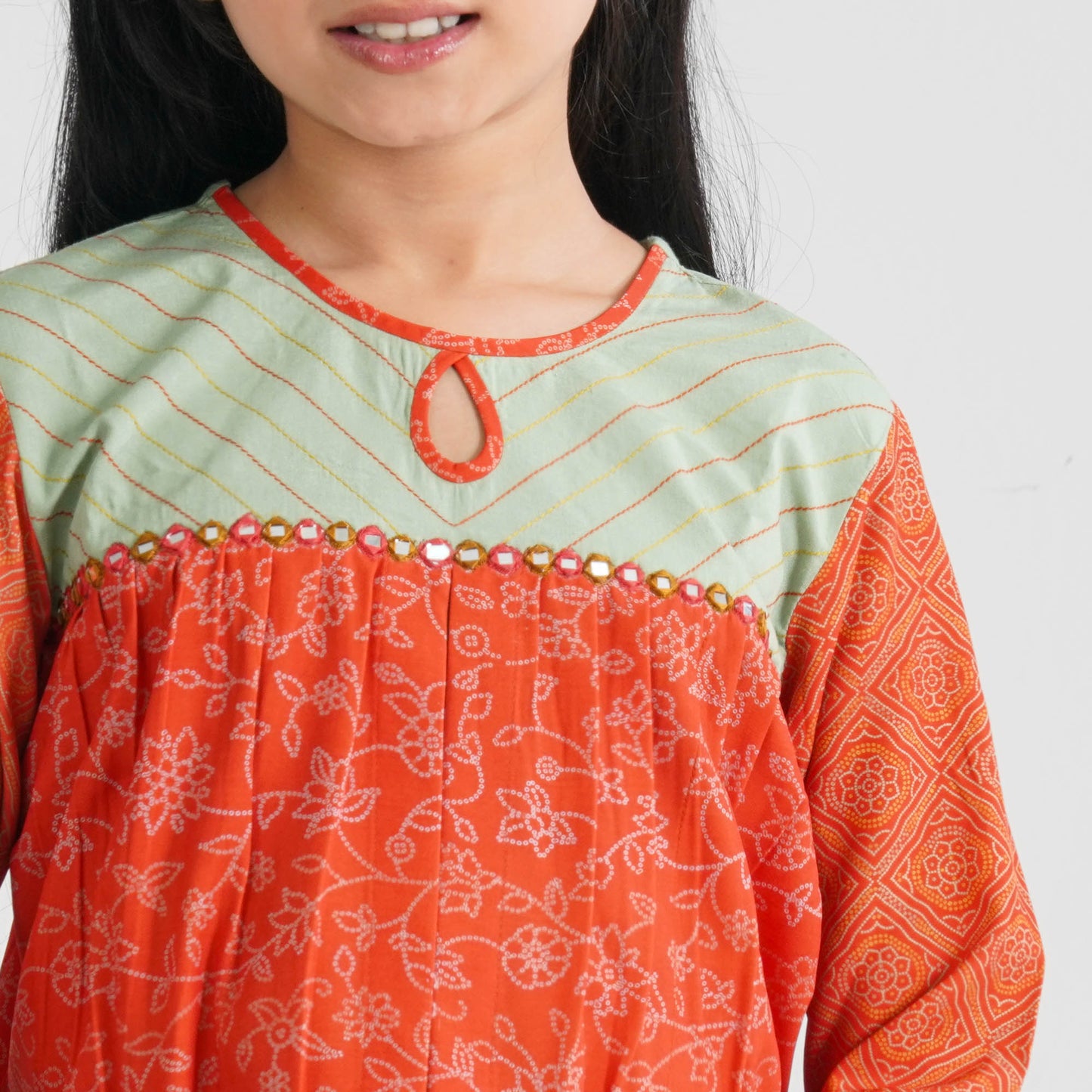 Girl's Orange Tunic