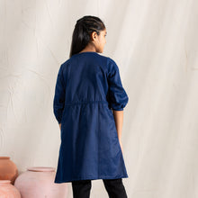 Load image into Gallery viewer, GIRLS_TEEN_TUNIC-NAVY
