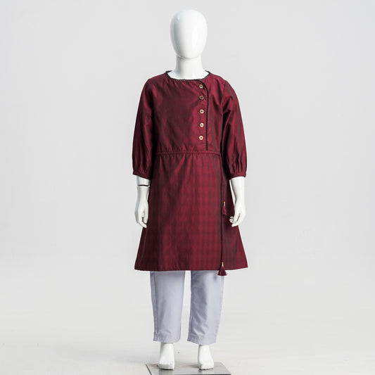 GIRLS TEEN TUNIC-MAROON