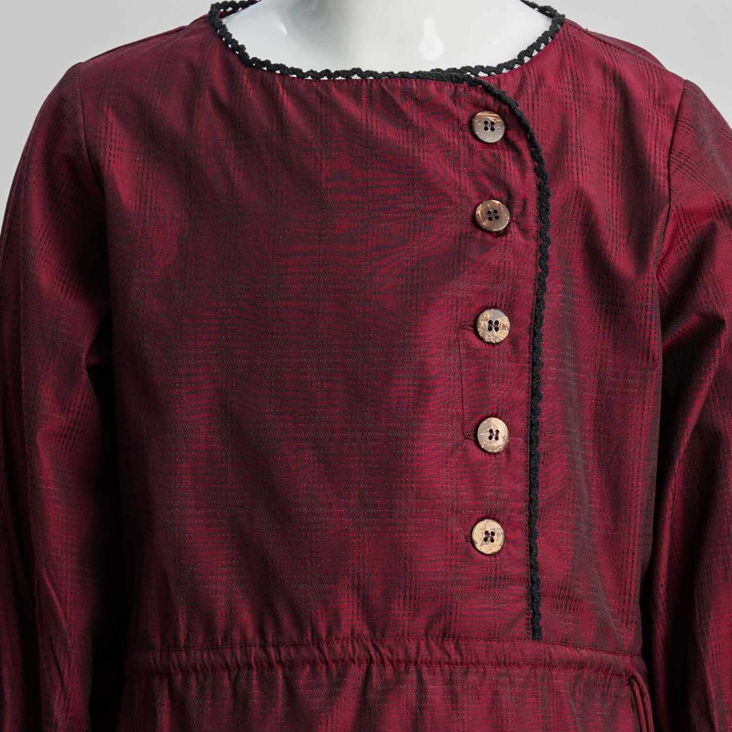 GIRLS TEEN TUNIC-MAROON
