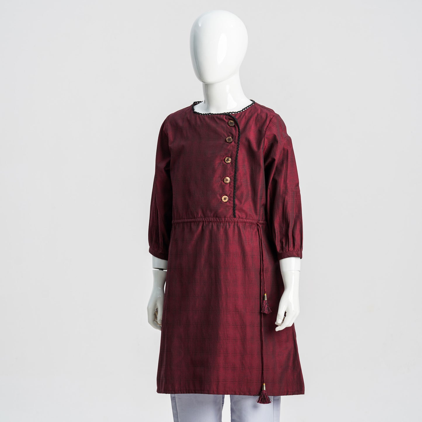 GIRLS TEEN TUNIC-MAROON