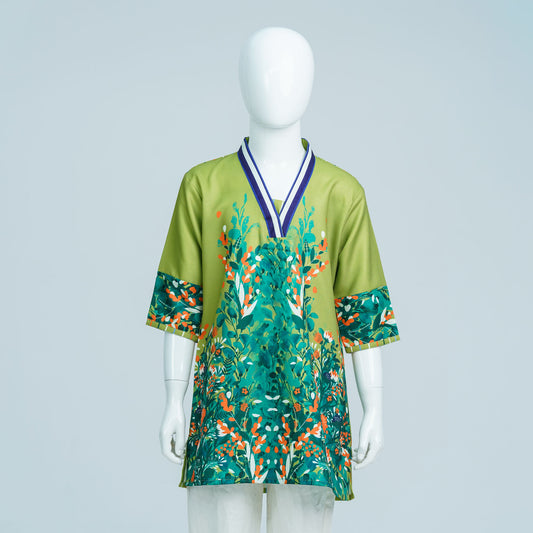 Teen Girls Green Tunic