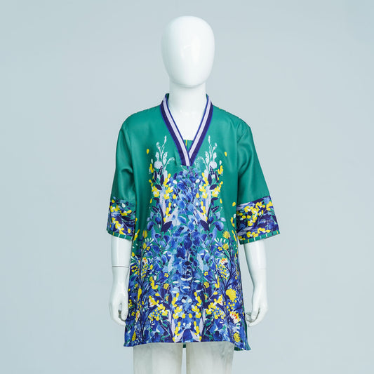 Teen Girls Pistacio Green Tunic