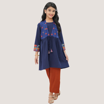 Girls' Navy Tunic