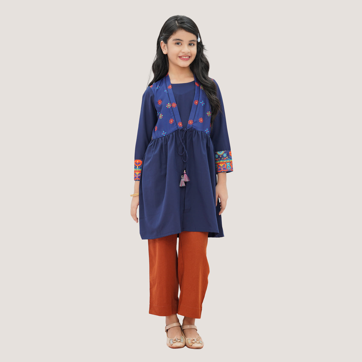 Girls' Navy Tunic