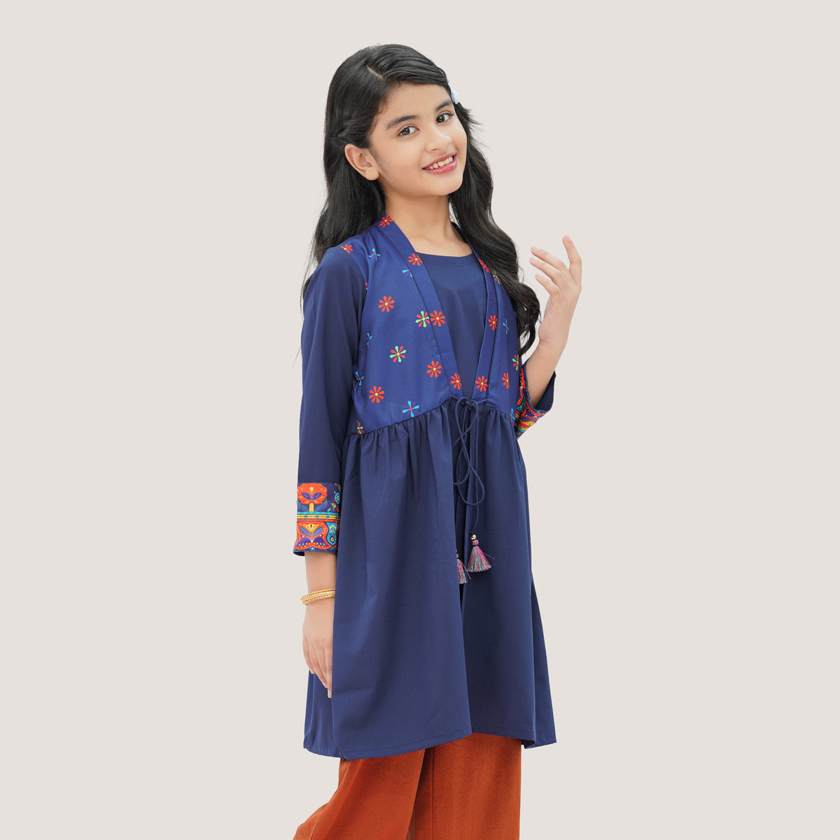 Girls' Navy Tunic