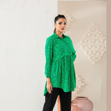 Load image into Gallery viewer, Women’s Green Ethnic Tunic
