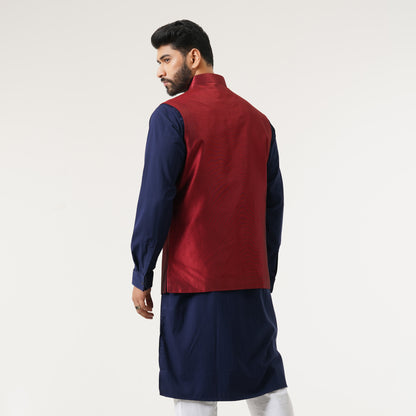 Mens Maroon Vest