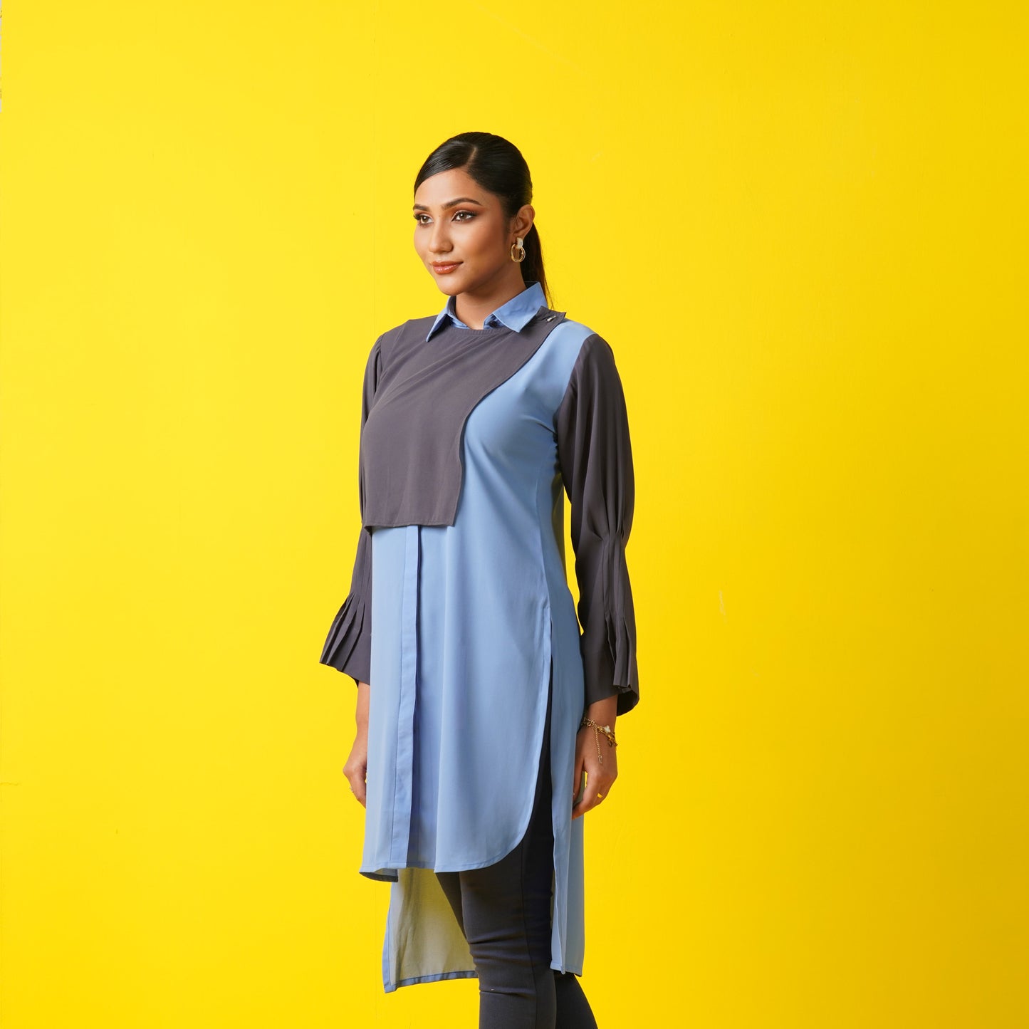 Womens Tunic-Blue