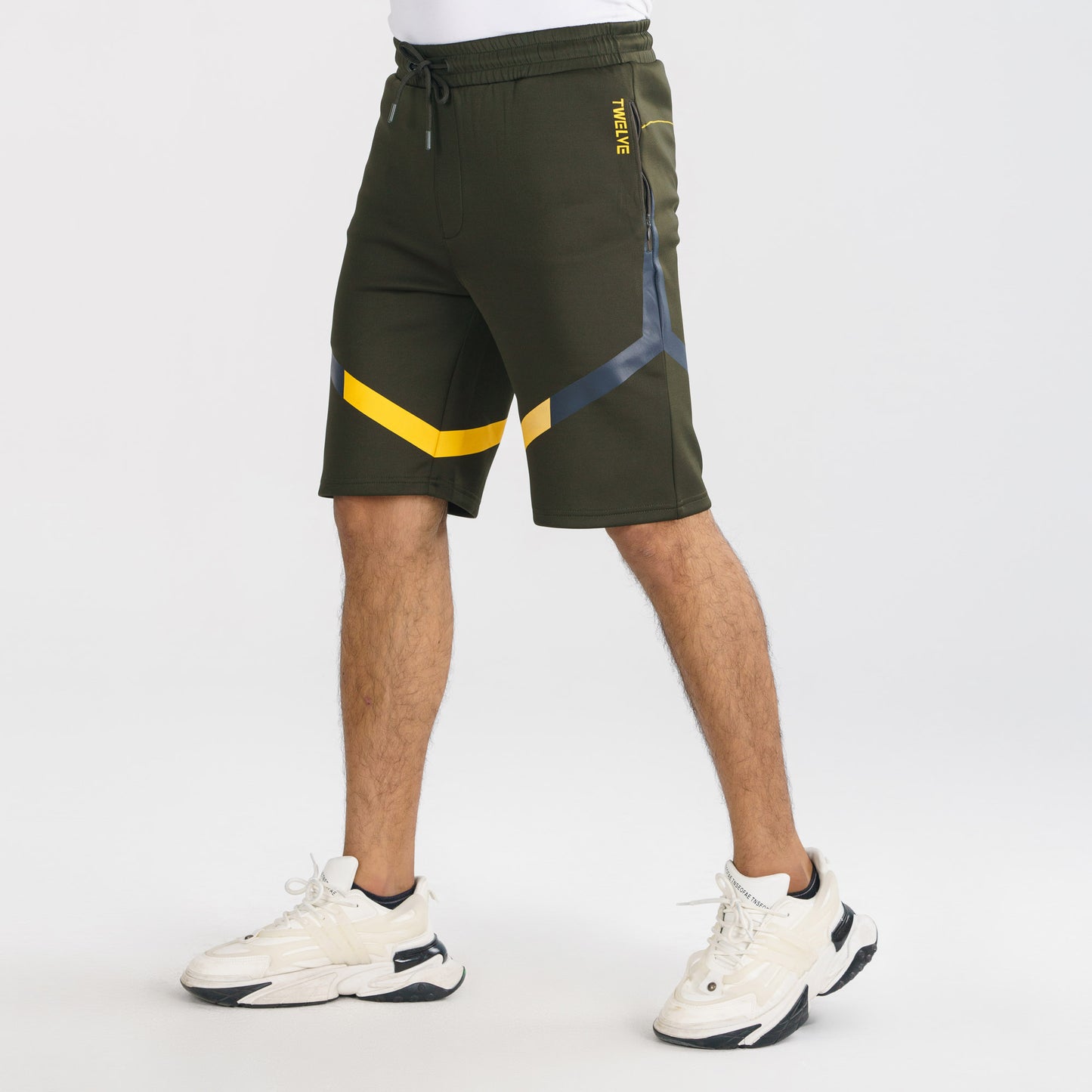 Mens Olive Shorts