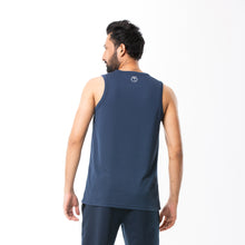 Load image into Gallery viewer, MENS TANK TOP-NAVY BLUE
