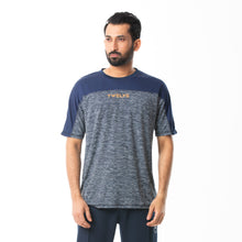 Load image into Gallery viewer, Men&#39;s Dark Navy Print T-Shirt
