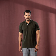 Load image into Gallery viewer, MENS POLO-OLIVE
