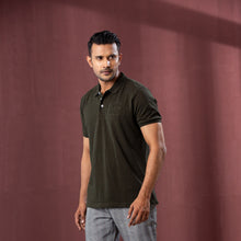 Load image into Gallery viewer, MENS POLO-OLIVE
