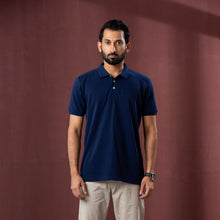 Load image into Gallery viewer, MENS POLO-NAVY
