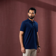 Load image into Gallery viewer, MENS POLO-NAVY
