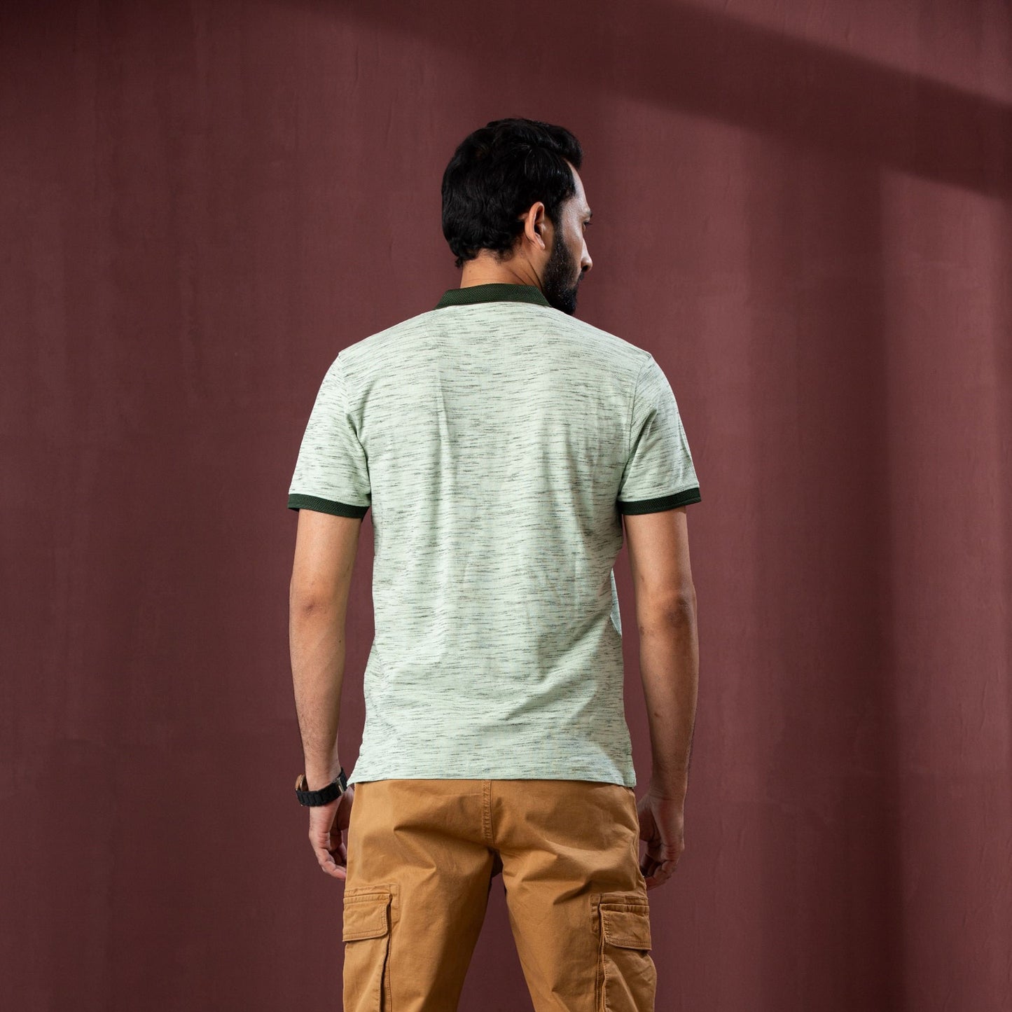 MENS_POLO-OLIVE ( color Issue )