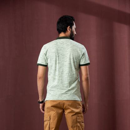 MENS_POLO-OLIVE ( color Issue )