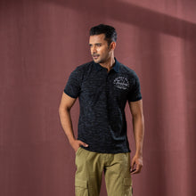 Load image into Gallery viewer, MENS POLO-BLACK
