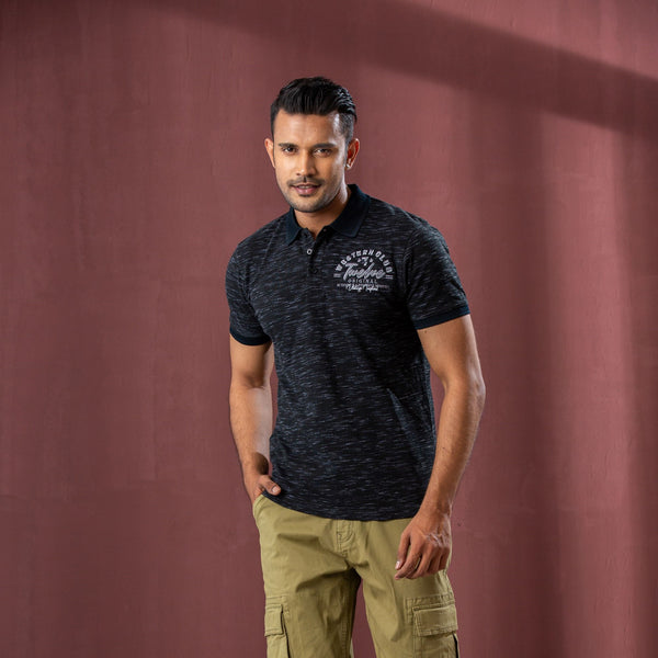 Mens Black Polo – TwelveBd